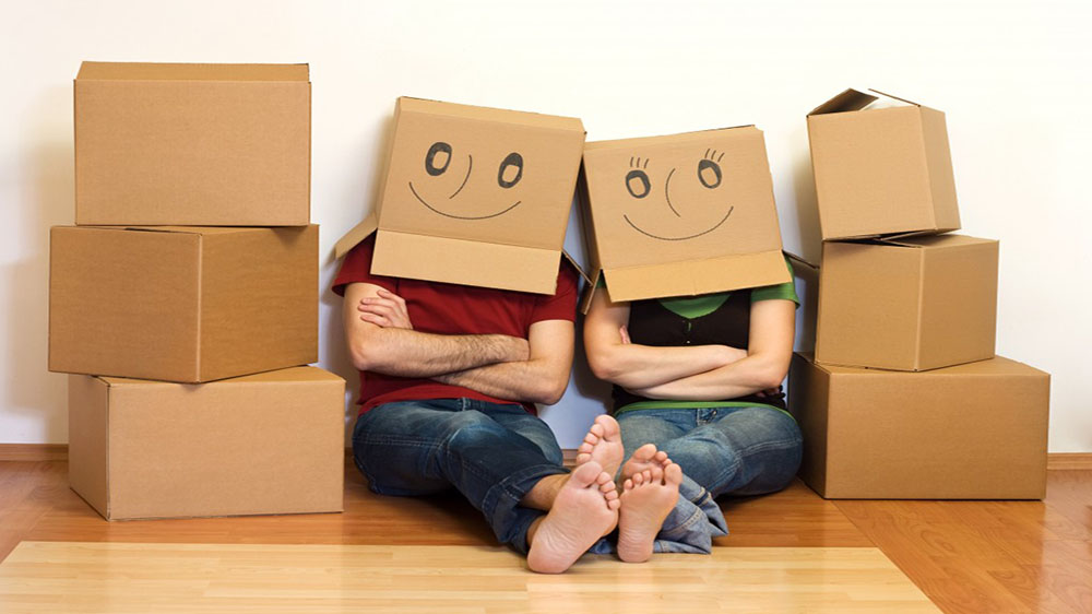 کارتن های بسته بندی شده برای اسباب کشی